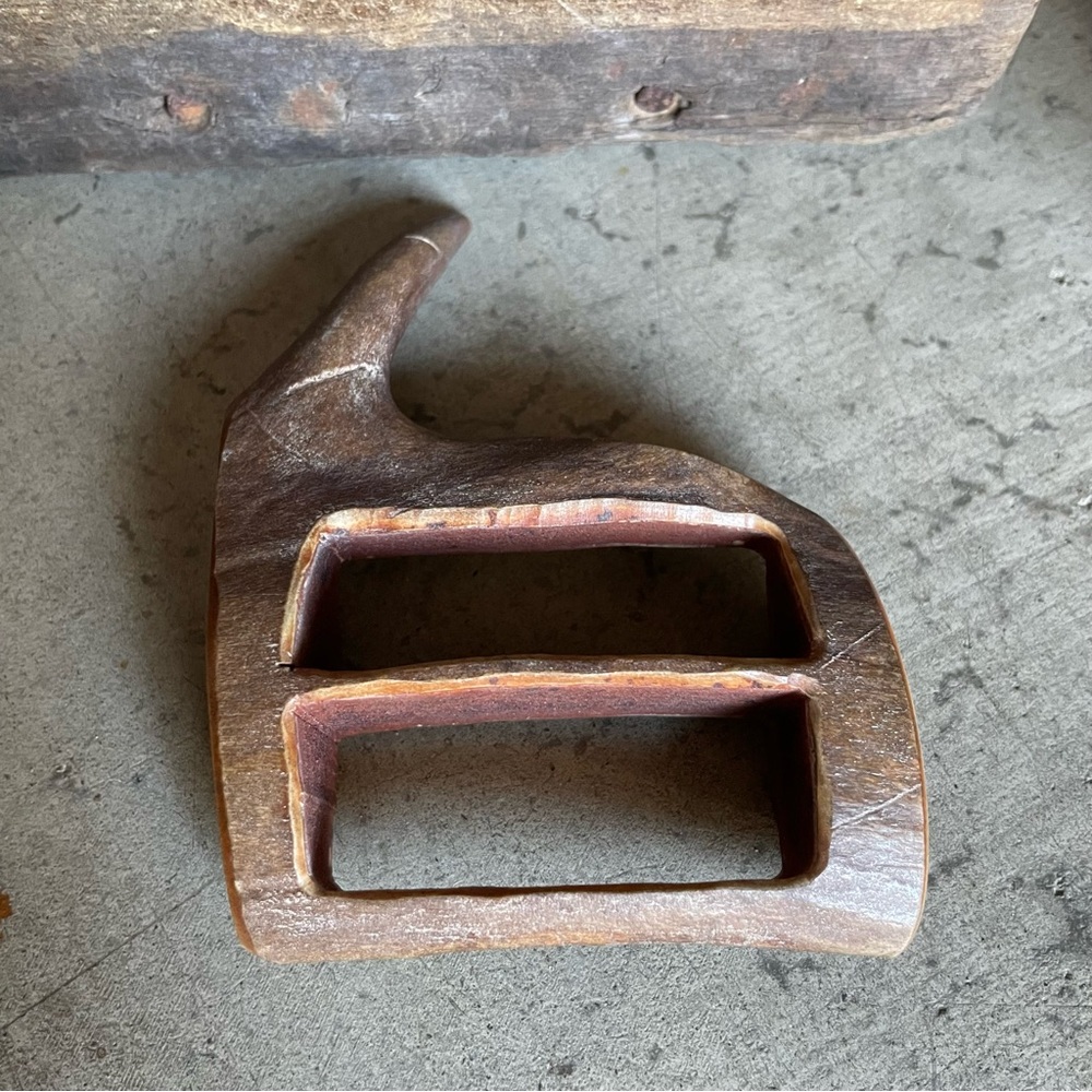 Rustic Antler Shed Sash Buckle | Sash Holder | Belt Buckle